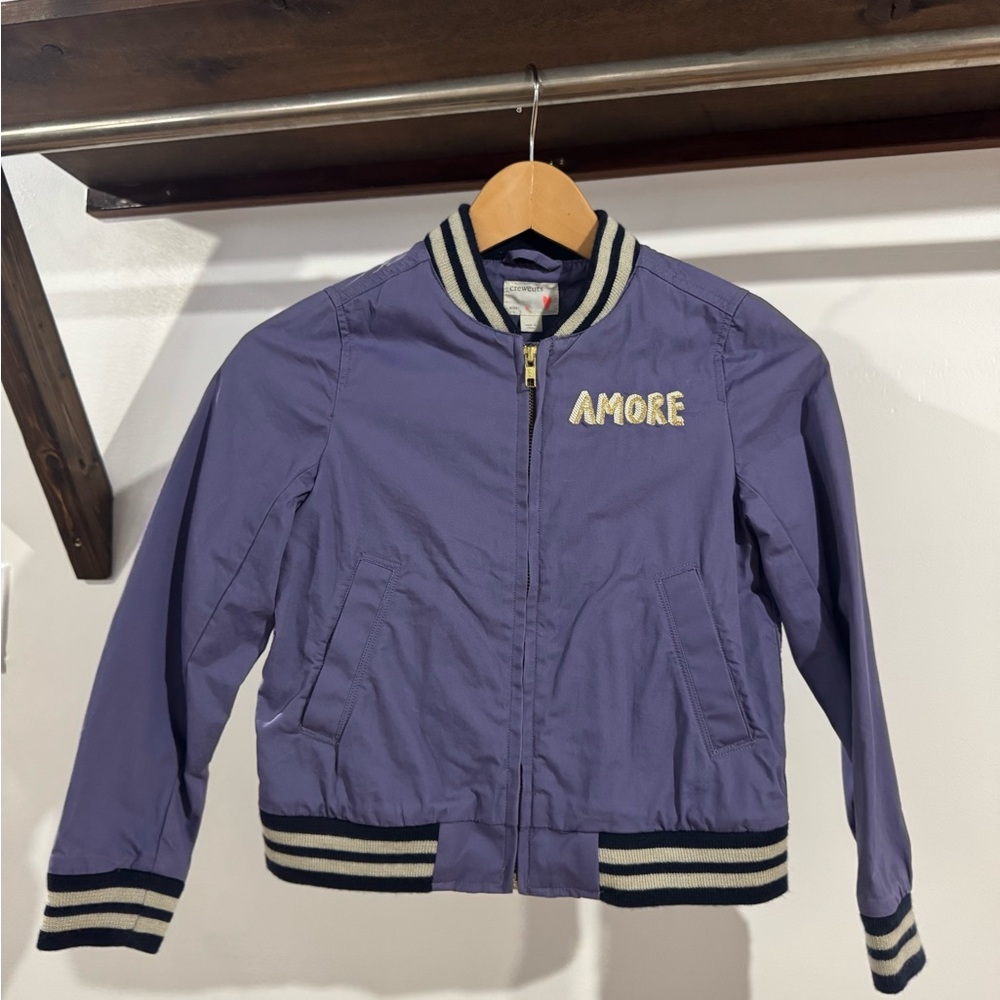 Crewcuts Lavender Jacket with Gold Zipper